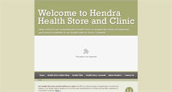 Desktop Screenshot of hendrahealth.co.uk