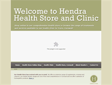 Tablet Screenshot of hendrahealth.co.uk
